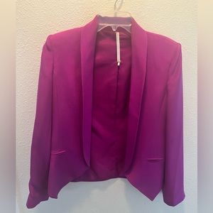 Silk blazer